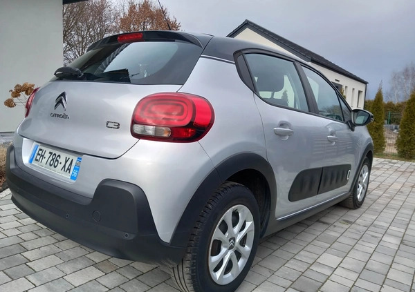 Citroen C3 cena 35900 przebieg: 44000, rok produkcji 2016 z Skawina małe 326